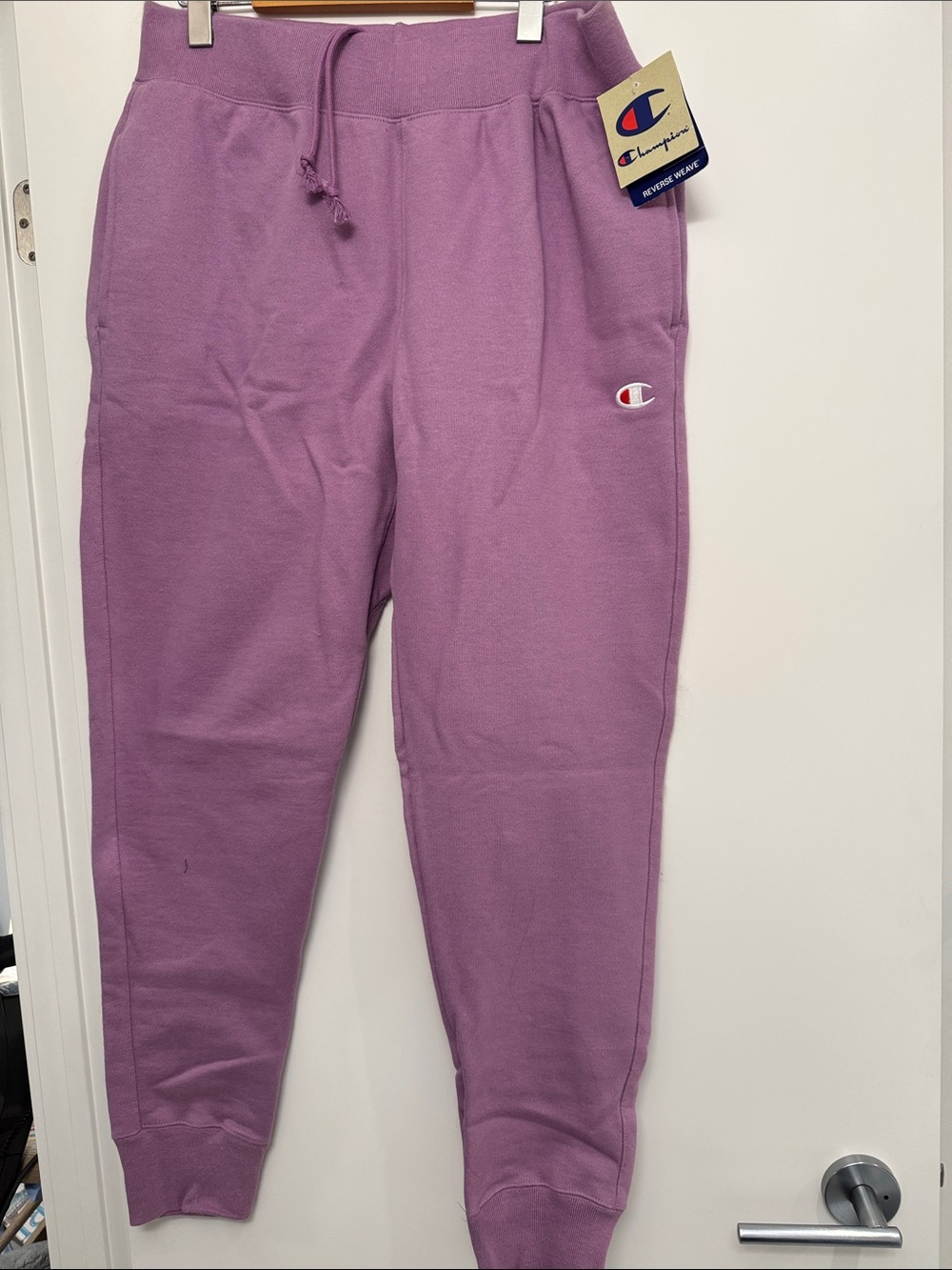 NEW Champion Lavender Drawstring Joggers sz L